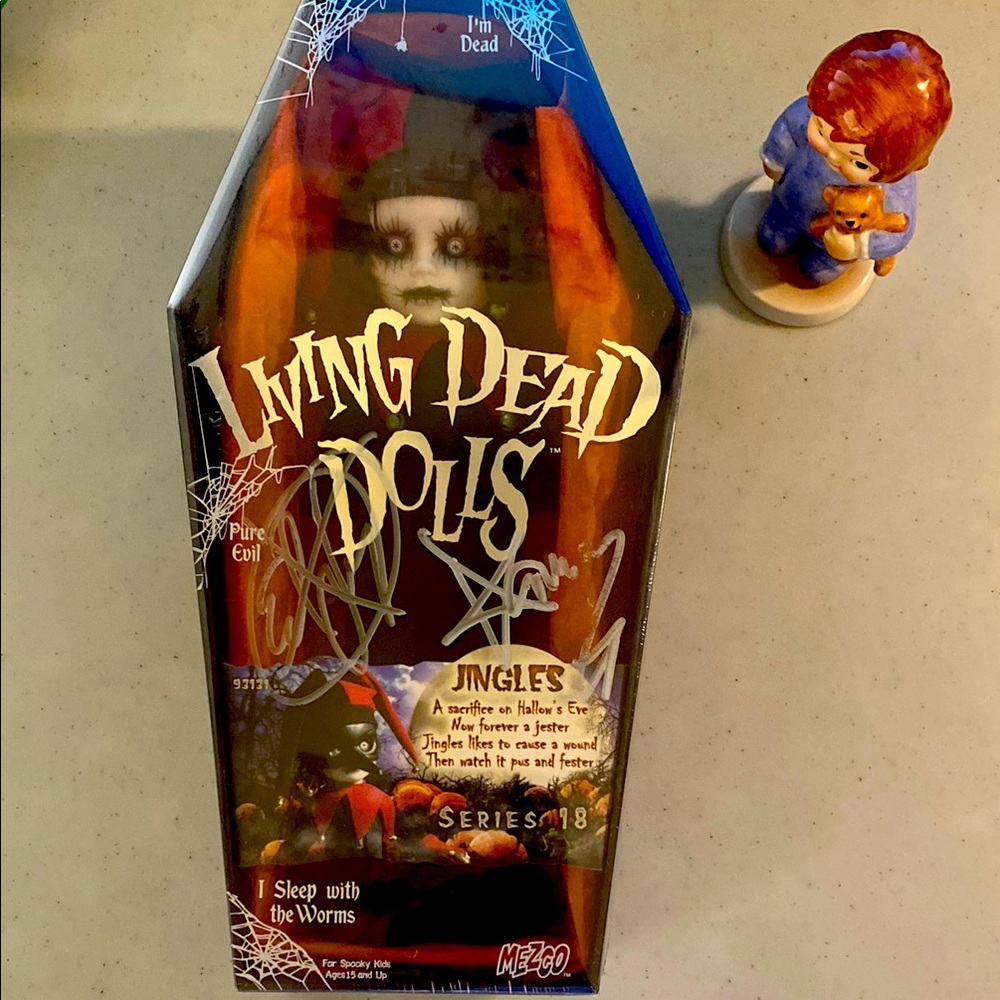 Living Dead Dolls Jingles Series 18 Signed by Ed Long and Damien Glonek